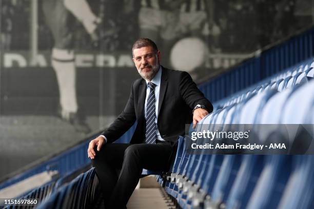 West Bromwich Albion unveil new manager Slaven Bilic on June 24, 2019 in West Bromwich, England.