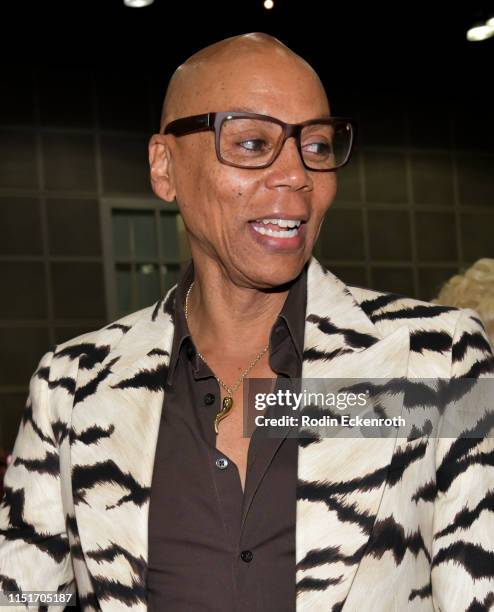 RuPaul at RuPaul's DragCon LA 2019 at Los Angeles Convention Center on May 25, 2019 in Los Angeles, California.