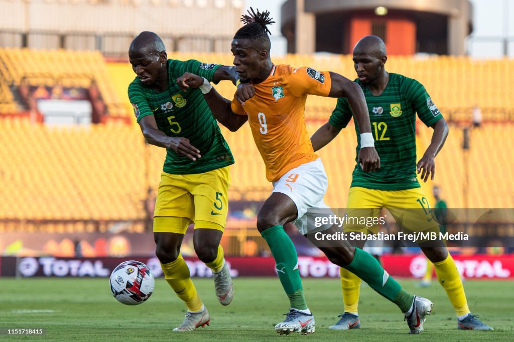 Cote d'Ivoire v South Africa:Group D - 2019 Africa Cup of Nations