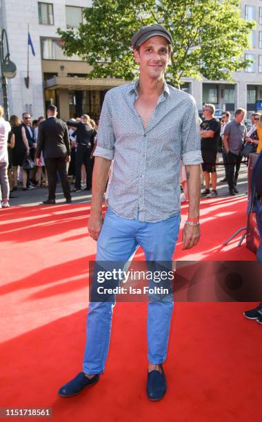 Austrian actor Max von Thun attends the "Traumfabrik" Movie Premiere on June 24, 2019 in Berlin, Germany.