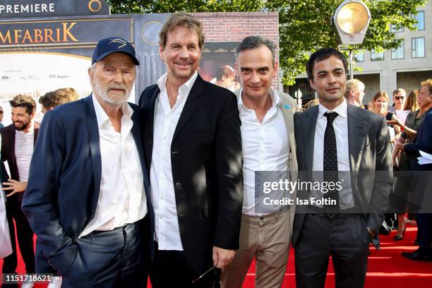 German actor Michael Gwisdek, German actor Thomas Heinze, German actor Anatole Taubman and German actor Nikolai Kinski attend the "Traumfabrik" Movie...