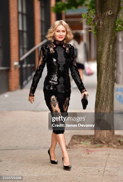 Naomi Watts seen on the streets of Manhattan on June 24, 2019 in New York City.