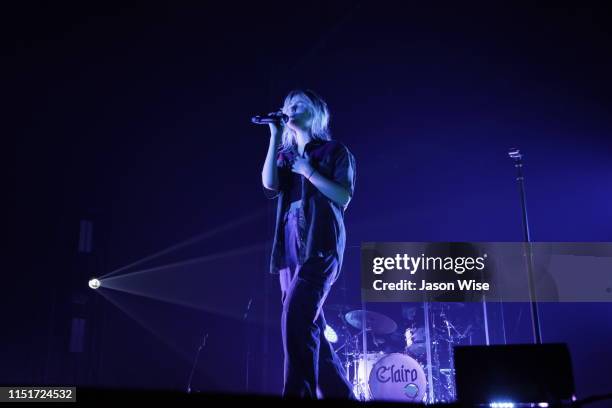 Clairo performs during the Free Spirit world tour opening night on June 20, 2019 in Glendale, Arizona.