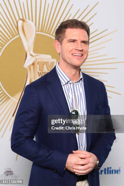 Sam Mac poses during the 2019 TV WEEK Logie Awards Nominations Party at The Star Gold Coast on May 26, 2019 in Gold Coast, Australia.