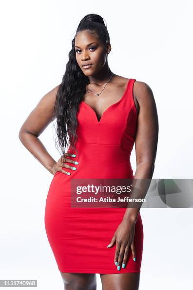 Kalani Brown of the Los Angeles Sparks poses for a portrait during