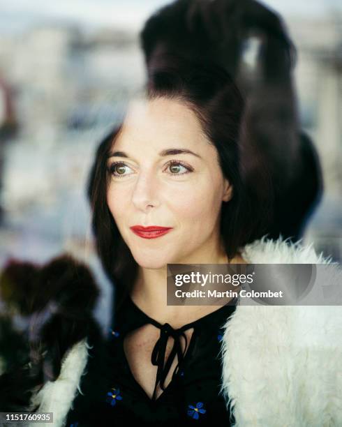 Actress Laure Calamy poses for a portrait on January, 2018 in Paris, France.