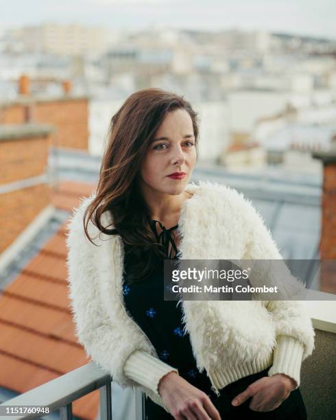 Actress Laure Calamy poses for a portrait on January, 2018 in Paris, France.
