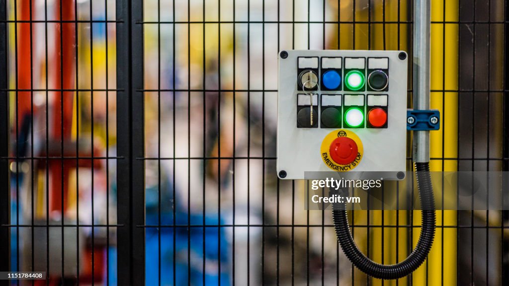 Control Panel With Push Buttons High-Res Stock Photo - Getty Images