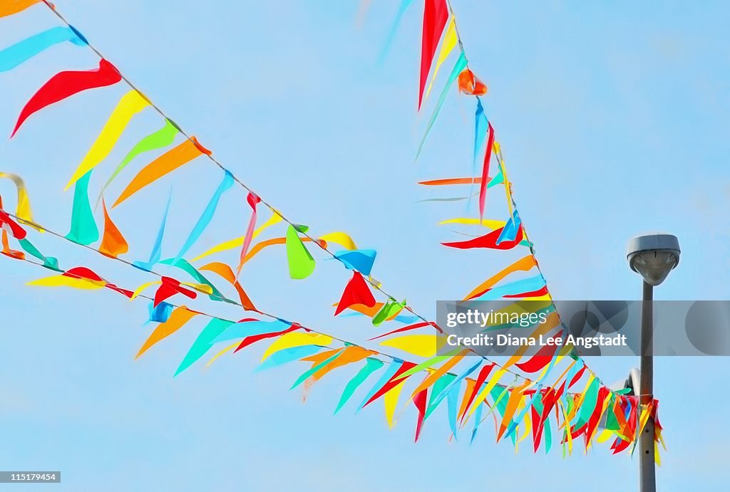 Streams of flags