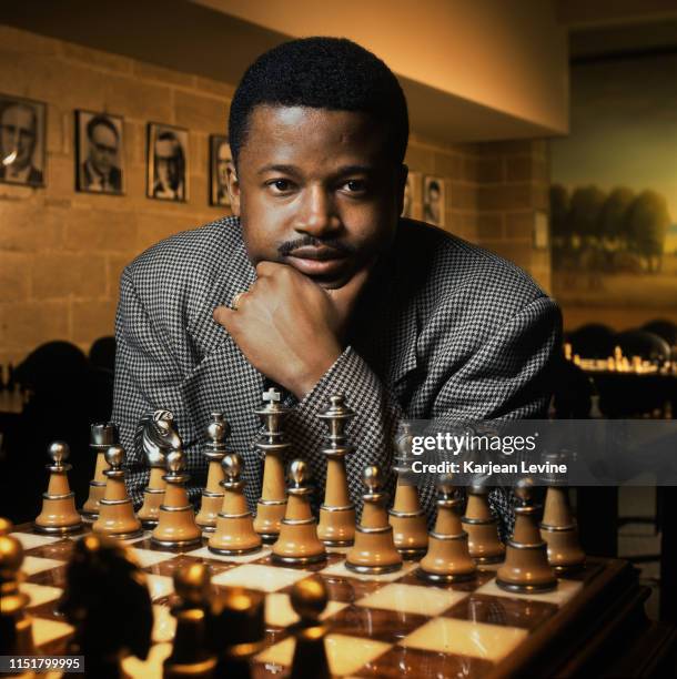 Six master chess players hi-res stock photography and images - Alamy
