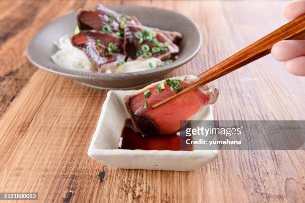 seared bonito - seared stock pictures, royalty-free photos & images