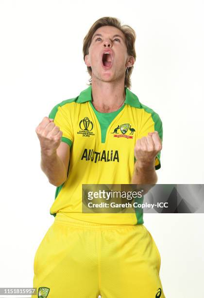 Adam Zampa of Australia poses for a portrait prior to the ICC Cricket World Cup 2019 at on May 26, 2019 in Southampton, England.
