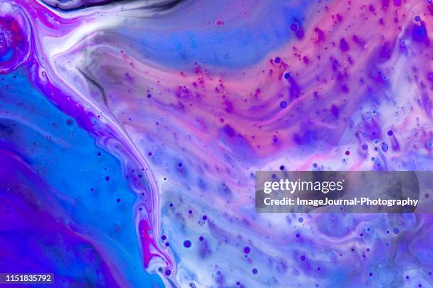 acrylic pour - histology stock-fotos und bilder