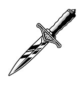 image of a small dagger