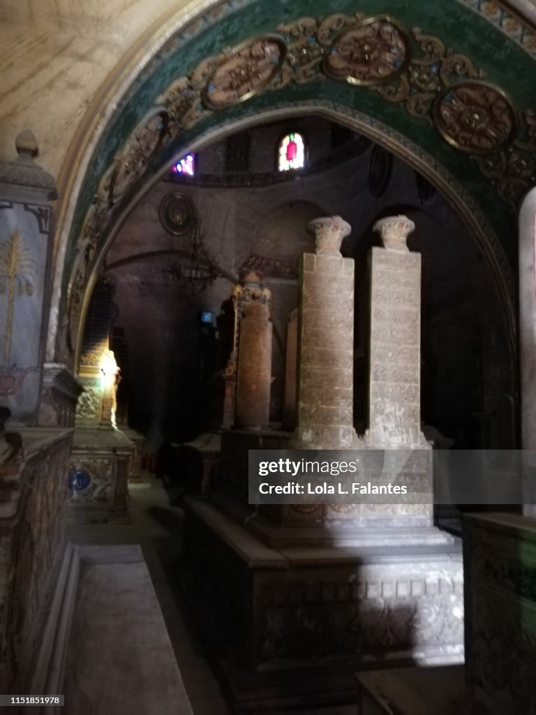 Tombs in  Hosh al-Basha complex in the Southern Cemetery of Cairo