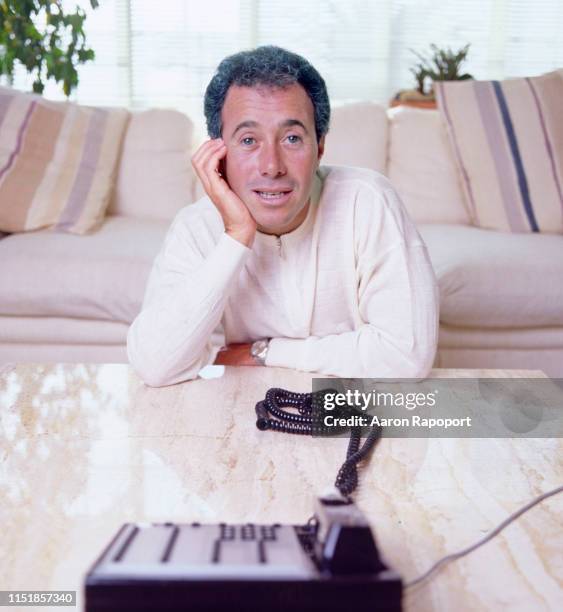 Producer and entertainment mogul David Geffen 1988 in Los Angeles, California.