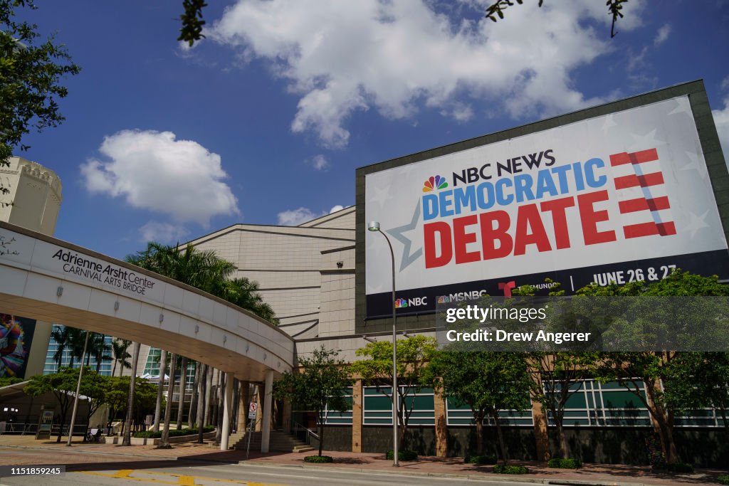 Miami Prepares For First Democratic Debates Of The 2020 Presidential Election