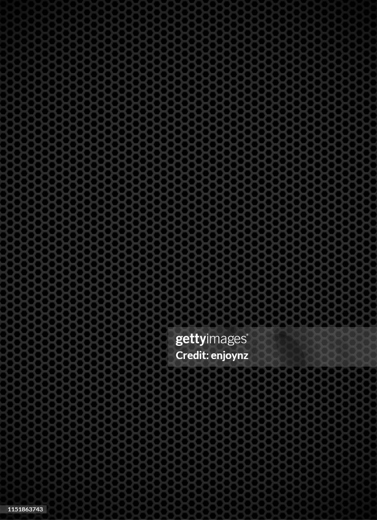 Black grille background