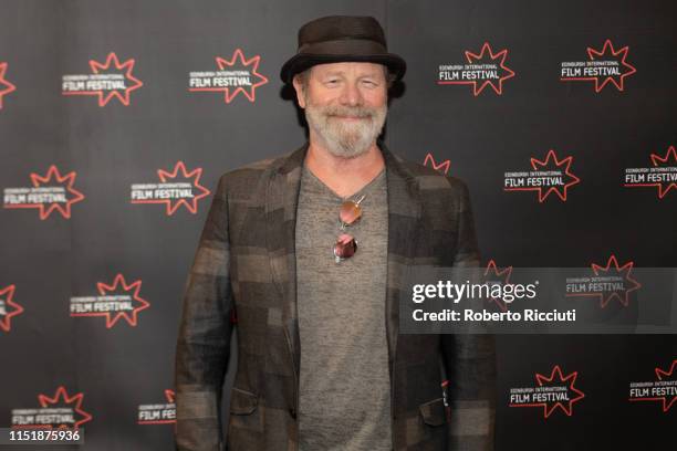 Peter Mullan attends 'The magic of collaborations' photocall during the 73rd Edinburgh International Film Festival at Traverse Theatre on June 25,...