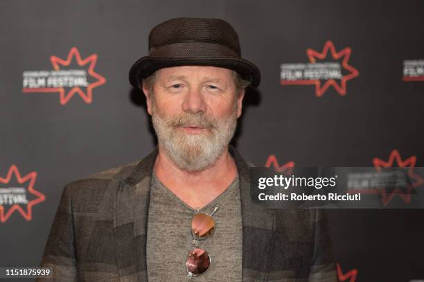 Peter Mullan attends 'The magic of collaborations' photocall during the 73rd Edinburgh International Film Festival at Traverse Theatre on June 25,...