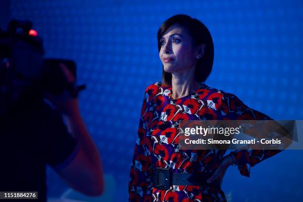 The Deputy President of the Chamber of Deputies Mara Carfagna attends the television program L'Aria che Tira, on June 25, 2019 in Rome, Italy. Next...