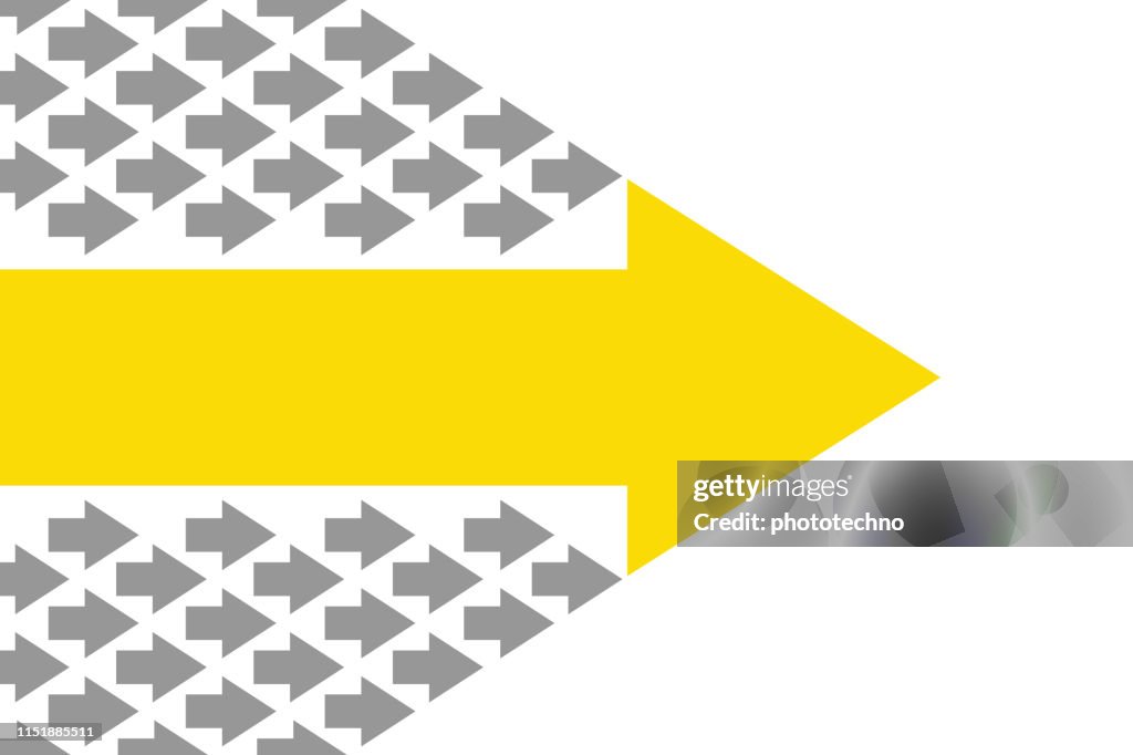 Leadership Concepts with Arrows