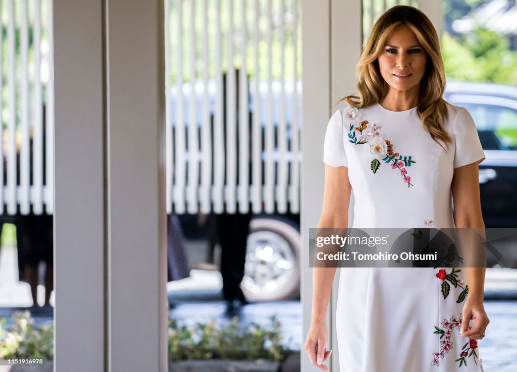 U.S. President Trump Makes State Visit To Japan