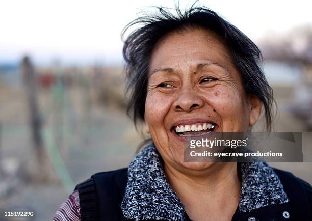 native american portraits - navajo - american indian bildbanksfoton och bilder