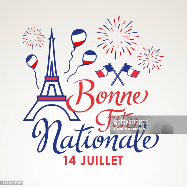 ilustraciones, imágenes clip art, dibujos animados e iconos de stock de celebración del día nacional francés - carnaval evento de celebración