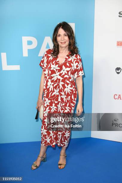 German actress Iris Berben attends the summer party of the German Producers Alliance on June 25, 2019 in Berlin, Germany.