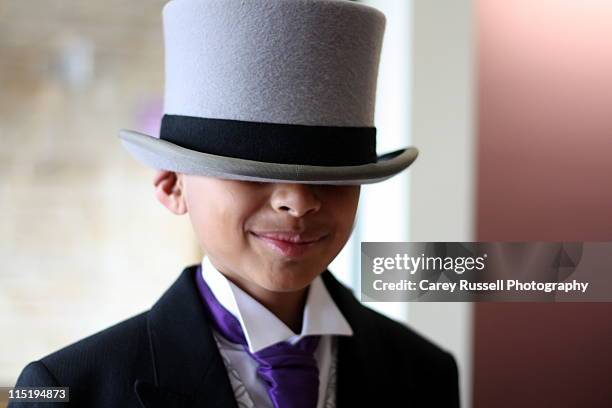 top hat - top hat stock pictures, royalty-free photos & images