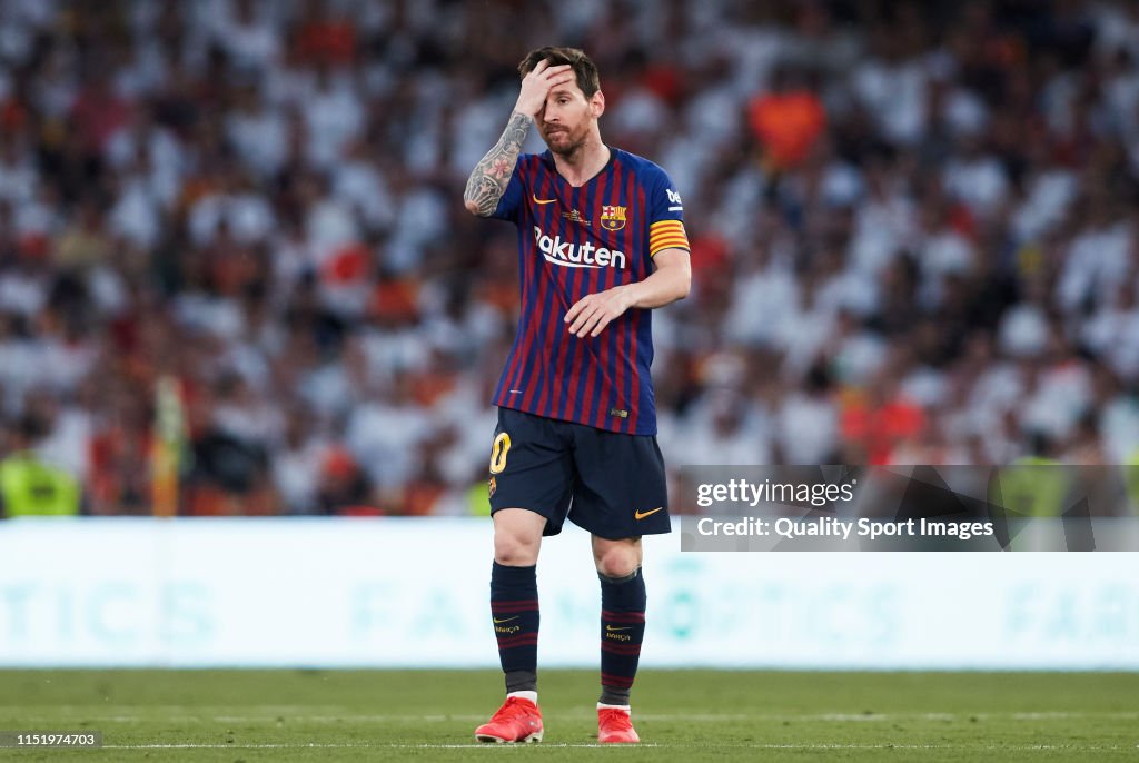 Barcelona v Valencia - Spanish Copa del Rey Final