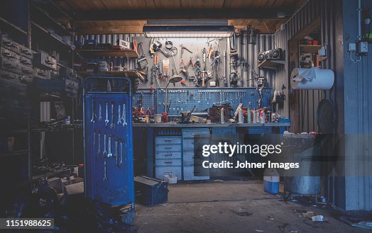 Empty workshop Empty workshop