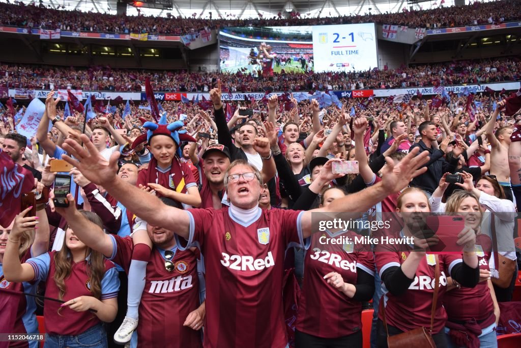 Aston Villa v Derby County - Sky Bet Championship Play-off Final