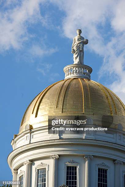 vermont state capitol - montpelier - montpelier vermont stock pictures, royalty-free photos & images