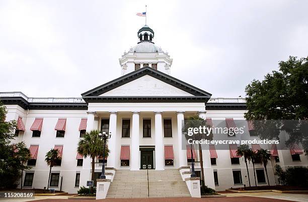 florida state capitol - tallahassee - capitel stock pictures, royalty-free photos & images