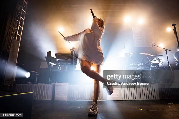 Anne Marie O2 Rugby Anne-Marie performs on stage at O2 Academy Leeds on May 27, 2019 in ...