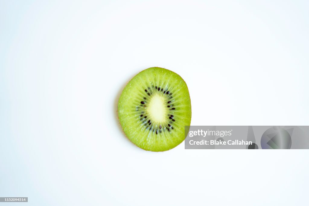 Kiki slice on a white background