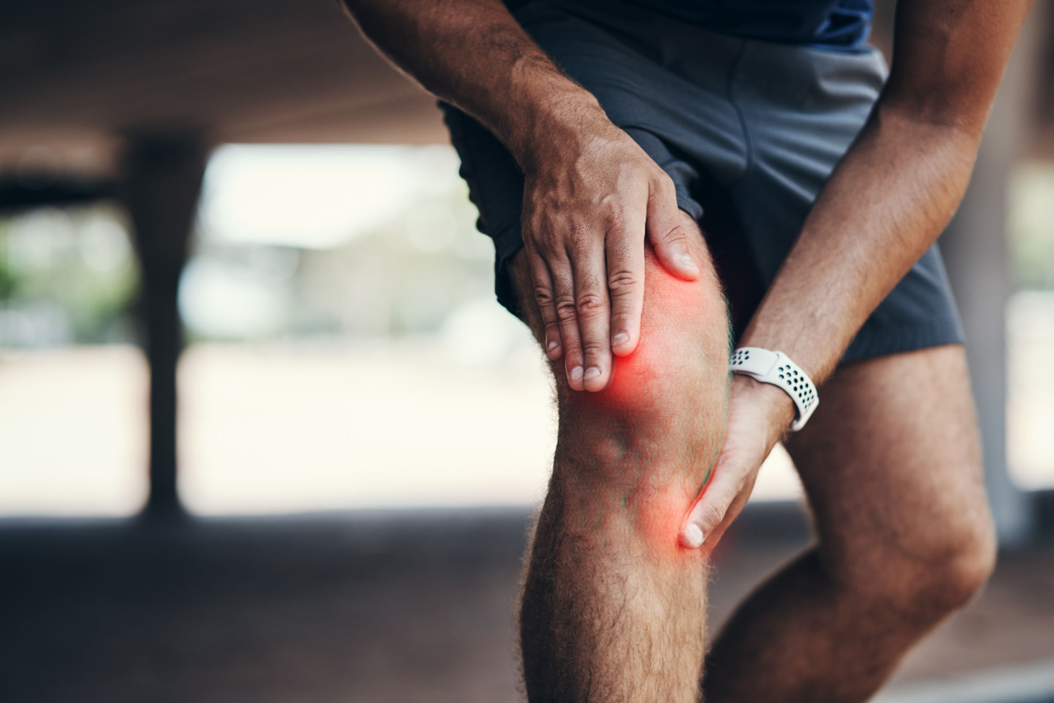 running knees