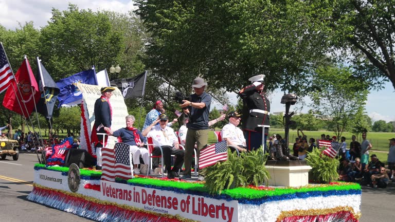 Memorial Float 19 Us Marine Corps Parade Float Stock Videos, Footage, & 4K Video Clips ...