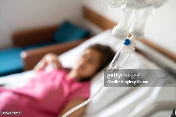 serum - hospital bed with iv stock pictures, royalty-free photos & images