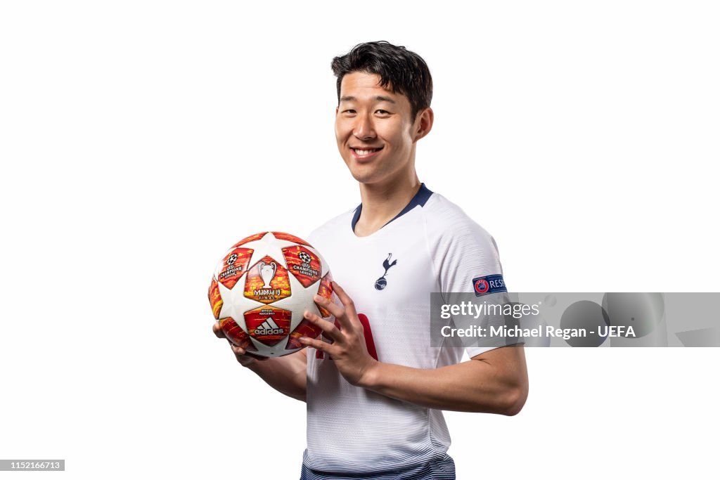 Tottenham Hotspur Portrait Shoot - UEFA Champions League Final Preview