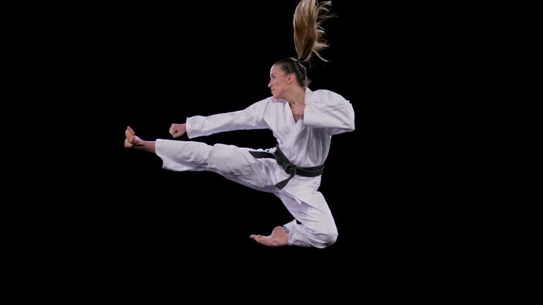 Female Rider Kick 176 Karate Woman Kick Stock Videos, Footage, & 4K Video Clips - Getty ...