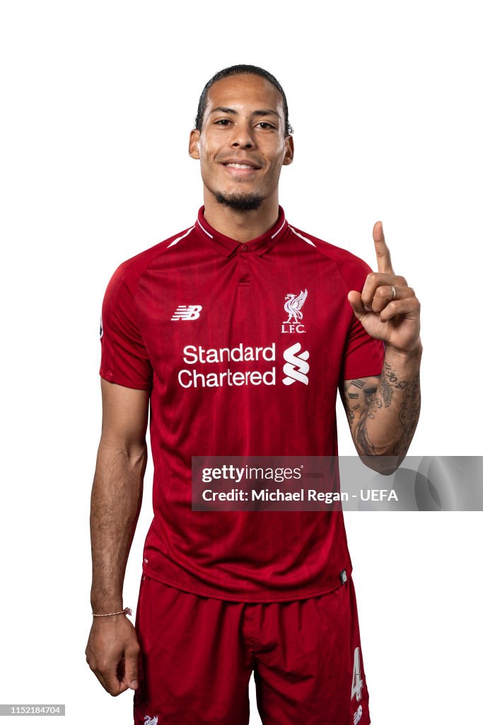 Liverpool FC Portrait Shoot - UEFA Champions League Final Preview