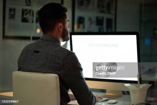 Man Behind Computer Screen Photos and Premium High Res Pictures - Getty ...