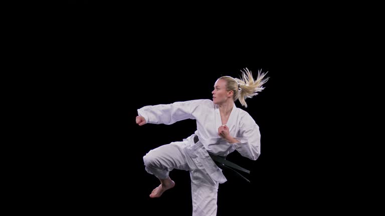 Female Rider Kick 179 Karate Woman Kick Stock Videos, Footage, & 4K Video Clips - Getty ...