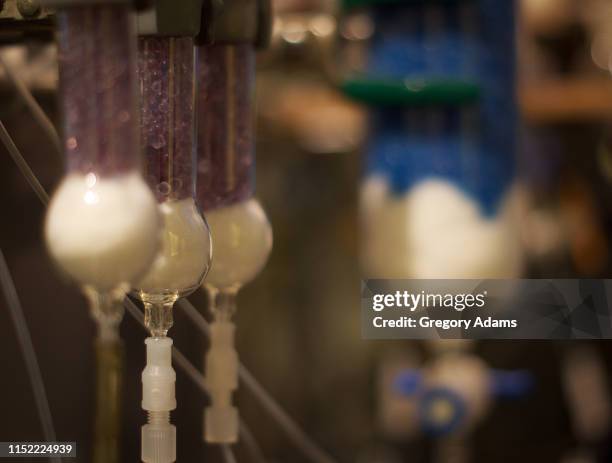 Labratory Columns 25 Chromatography Columns Stock Photos, High-Res Pictures, and Images ...