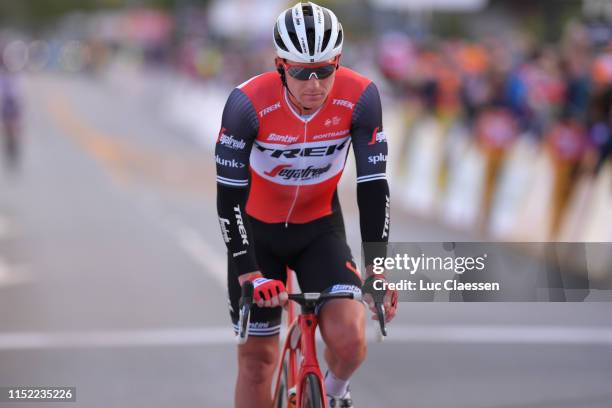 Arrival / Mads Pedersen of Denmark and Team Trek-Segafredo / during the 9th Tour of Norway 2019, Stage 1 a 168,2km stage from Stavanger to Egersund /...