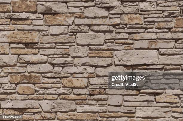 ilustraciones, imágenes clip art, dibujos animados e iconos de stock de piedra ladrillo pared textura arenisca grunge fondo ilustración - piedra material de construcción