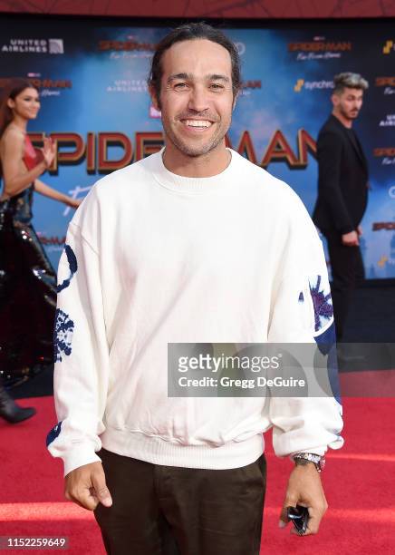 Pete Wentz attends the premiere of Sony Pictures' "Spider-Man Far From Home" at TCL Chinese Theatre on June 26, 2019 in Hollywood, California.